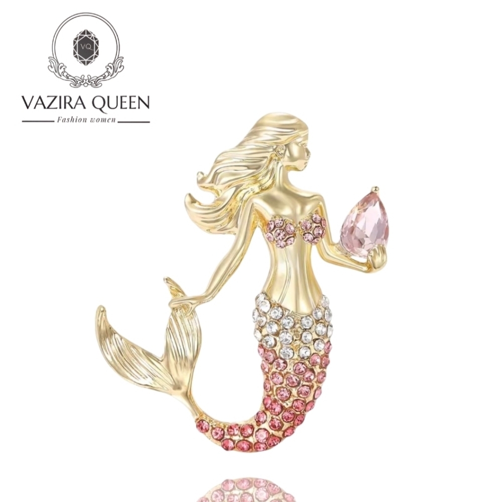 VQ Mermaid Brooch